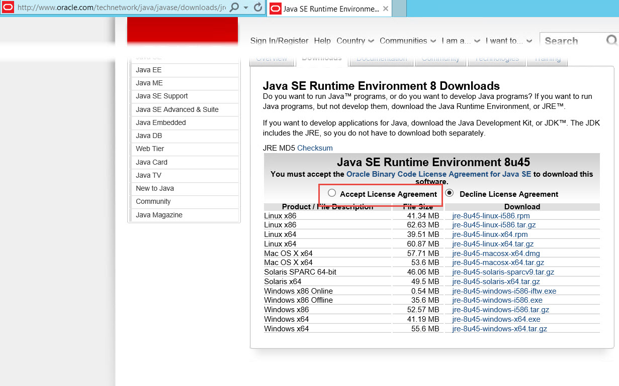 Java Jre Runtime Download
